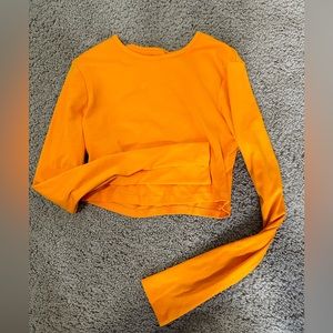 Orange long sleeve